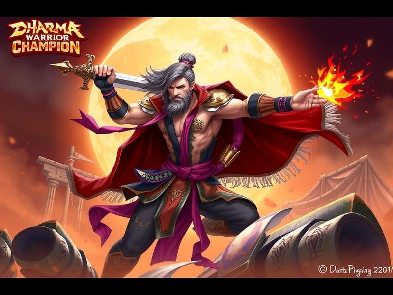 Dharma Warrior Champion Game Art